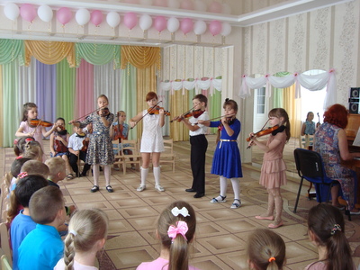 30.05.2017. Концерт ансамблю скрипалів у садочку
